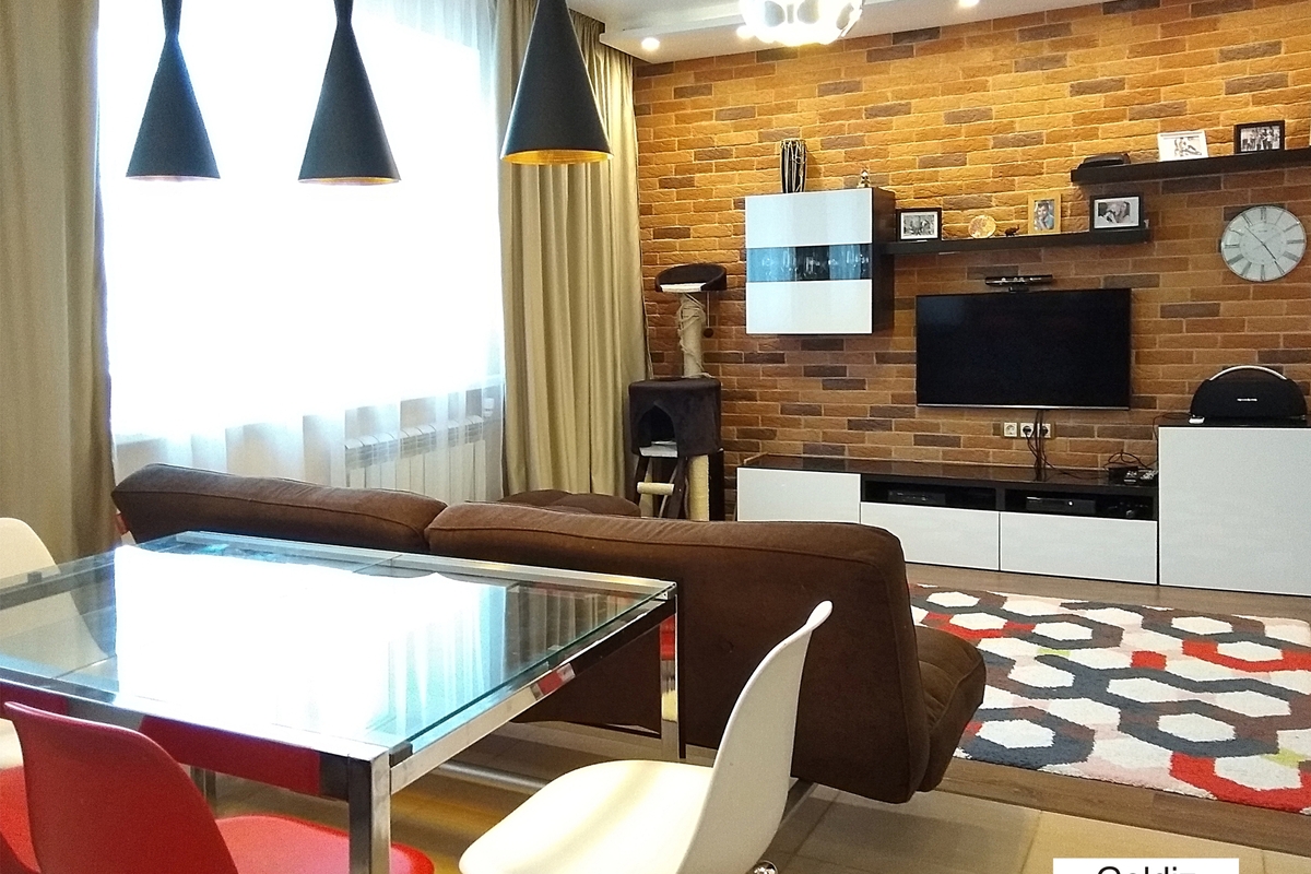 Реализованный дизайн-проект  квартиры на ул. Стачек - goldiz66.ru - Екатеринбург