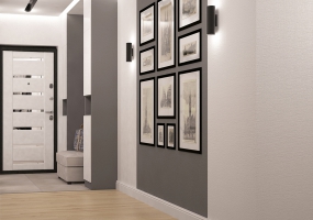 Реализованный дизайн-проект  квартиры на ул. Ак.Сахарова - goldiz66.ru - Екатеринбург