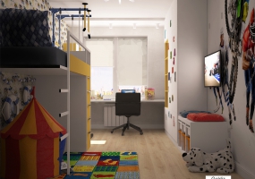 Реализованный дизайн-проект  квартиры на ул. Ак.Сахарова - goldiz66.ru - Екатеринбург