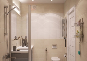 Реализованный дизайн-проект  квартиры на ул. Ак.Сахарова - goldiz66.ru - Екатеринбург