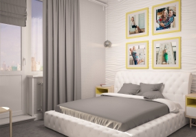 Реализованный дизайн-проект  квартиры на ул. Ак.Сахарова - goldiz66.ru - Екатеринбург