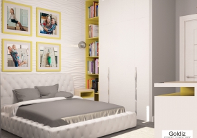 Реализованный дизайн-проект  квартиры на ул. Ак.Сахарова - goldiz66.ru - Екатеринбург