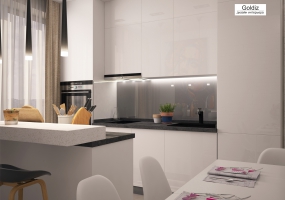 Реализованный дизайн-проект  квартиры на ул. Ак.Сахарова - goldiz66.ru - Екатеринбург