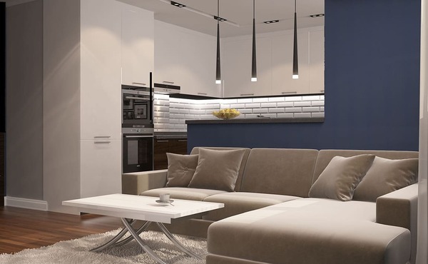 Реализованный дизайн-проект квартиры ЖК Дельтаплан - goldiz66.ru - Екатеринбург